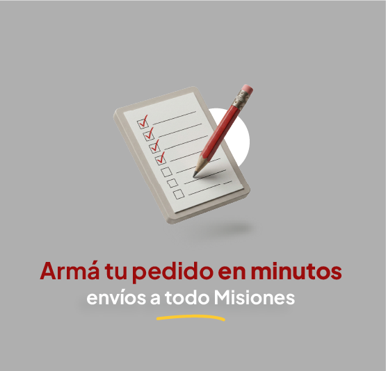 Arma tu pedido en minutos